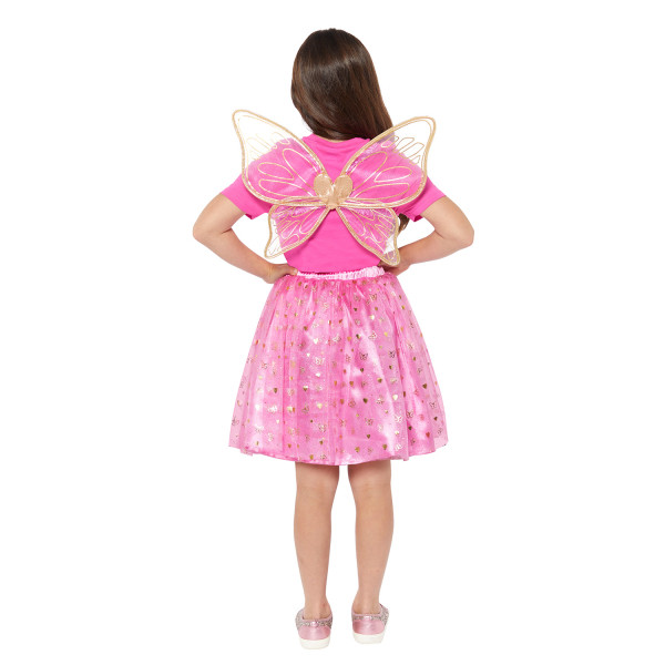 Alternative view of Butterfly Pink Αποκριάτικη Στολή 3-8 Ετών