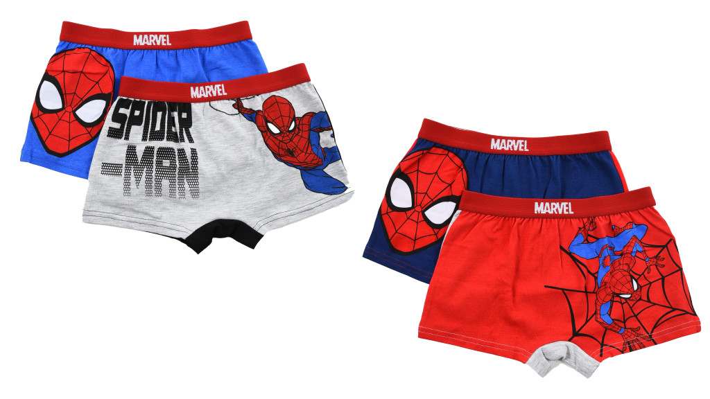 Spiderman Web παιδικό μποξεράκι 2 τεμάχια / συσκευασία 3 - 8 ετών / 98 - 128 cm