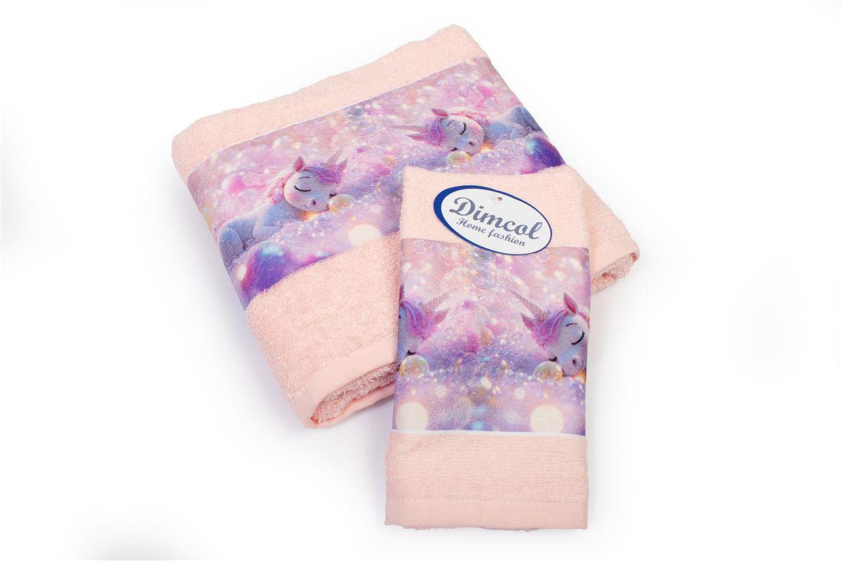 Πετσέτα Σετ 2 τεμ Με Ψηφιακή Εκτύπωση bebe Dreaming Unicorn 320 30X50