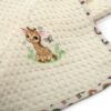 Κουβέρτα Πικέ Με Κέντημα bebe Giraffe 173 100X160 Ecru-Multi 100% Cotton