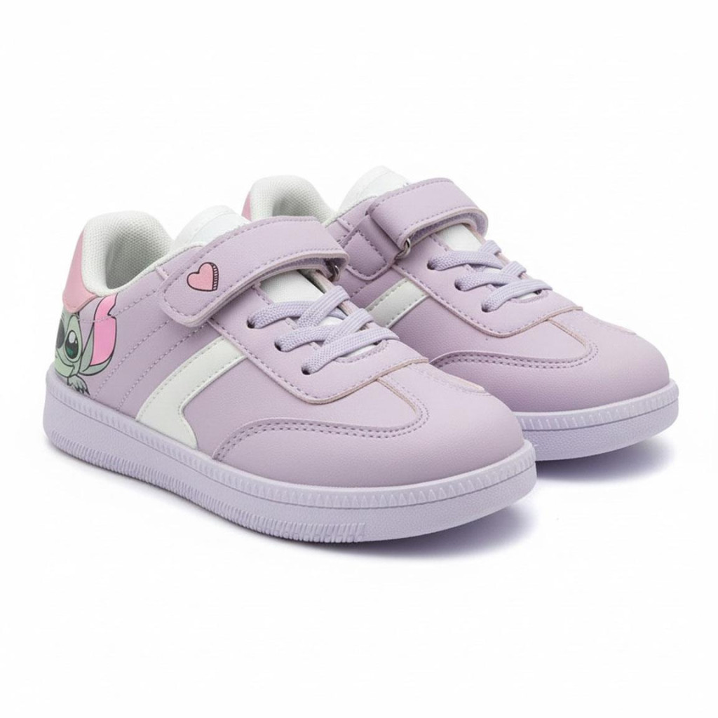 Disney Lilo and Stitch Μωβ Αθλητικά Παπούτσια Sneakers Μέγεθος 25-35 - Image 3