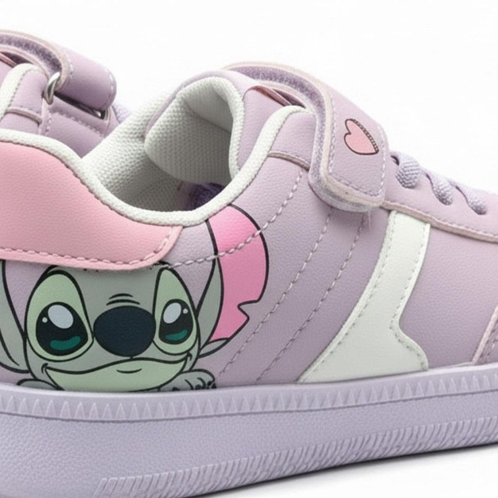 Disney Lilo and Stitch Μωβ Αθλητικά Παπούτσια Sneakers Μέγεθος 25-35 - Image 4