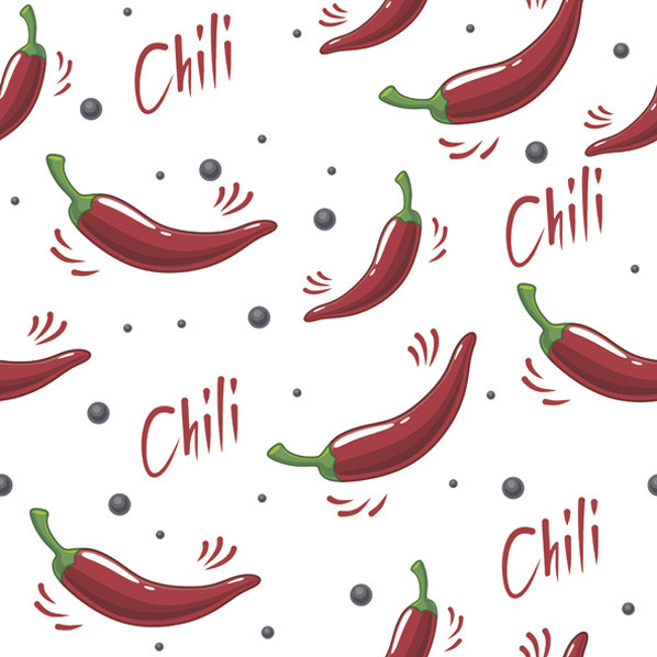 Food Red Hot Chilli Παιδικές Χαρτοπετσέτες 20 τεμάχια 33x33 cm