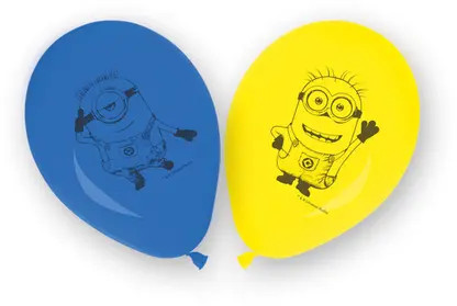 Alternative view of Minions The Rise of Gru Μπαλόνια Σετ 8 τεμαχίων