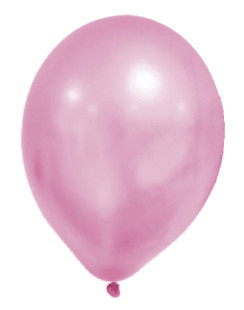 Colour Metallic Pink Pastel Μπαλόνια 8 τεμάχια