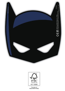 Alternative view of Batman Rogue Rage μάσκες 6 τεμάχια FSC