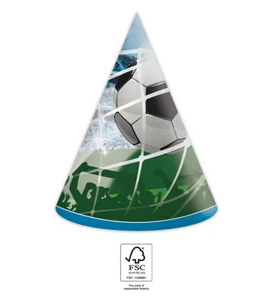 Alternative view of Football Soccer Fans Καπέλο πάρτι shako 6 τεμάχια FSC