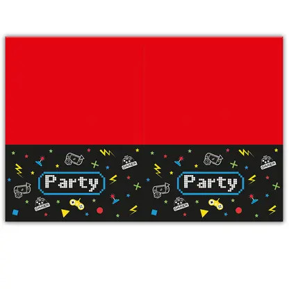 Alternative view of Gamer Gaming Party πλαστικό τραπεζομάντιλο 120x180 cm