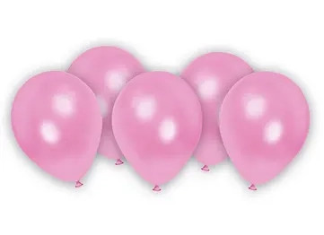 Colour Metallic Pastel Pink Pink Μπαλόνια 8 τεμάχια
