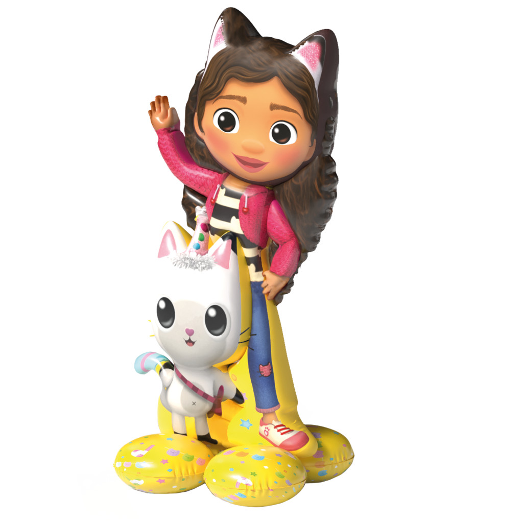 Gabby's Dollhouse Friends Wave 3D Foil Μπαλόνι 78 cm