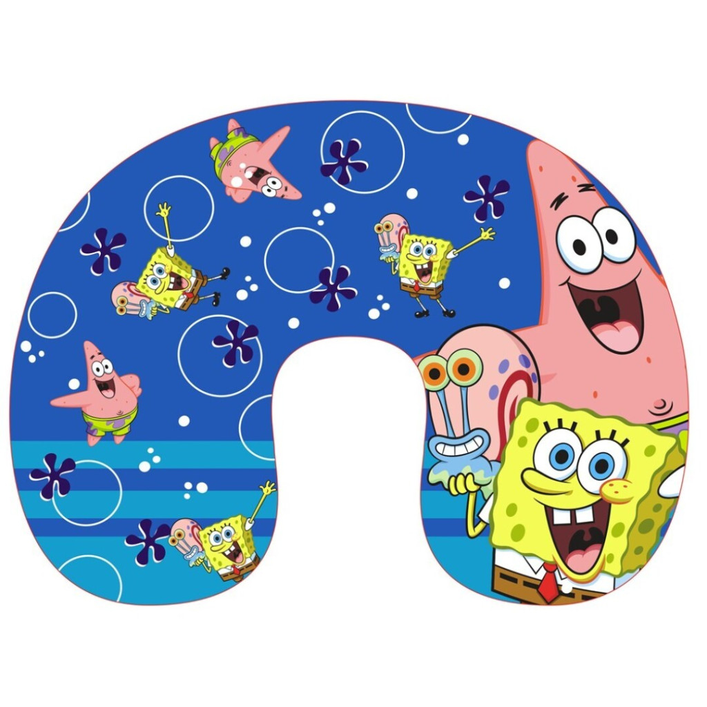 SpongeBob Bubble Fun Μαξιλάρι Λαιμού Ταξιδιού