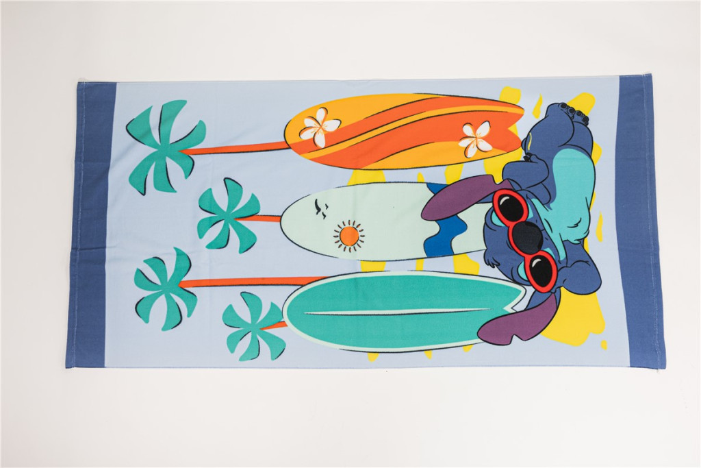 Alternative view of Disney Lilo & Stitch Surf Paradise Πετσέτα Μπάνιου & Θαλάσσης (Fast Dry) 100% microfiber 70×140 cm