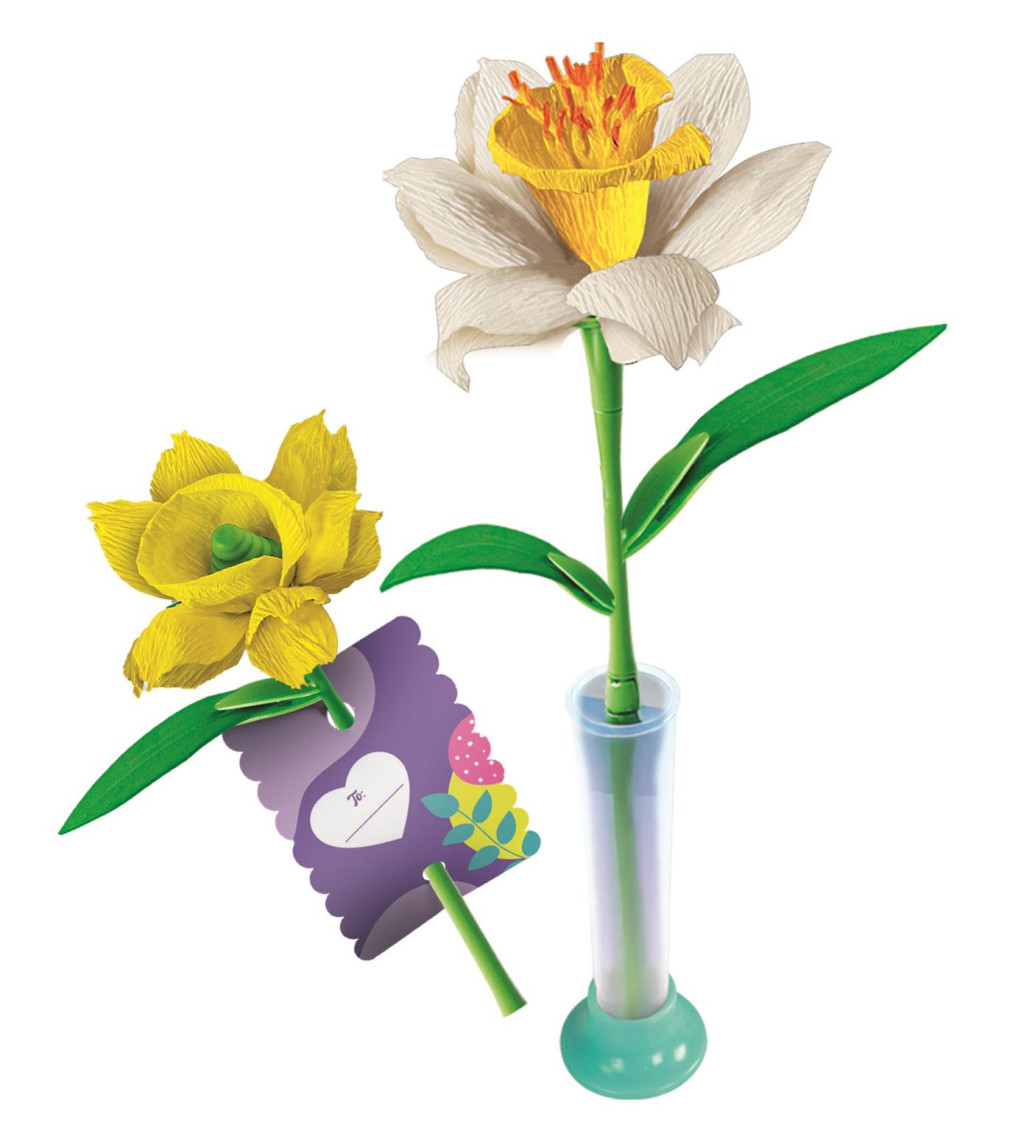 Alternative view of Flower Daffodils Σετ Δημιουργίας Λουλουδιών Clementoni 2 Τεμαχίων