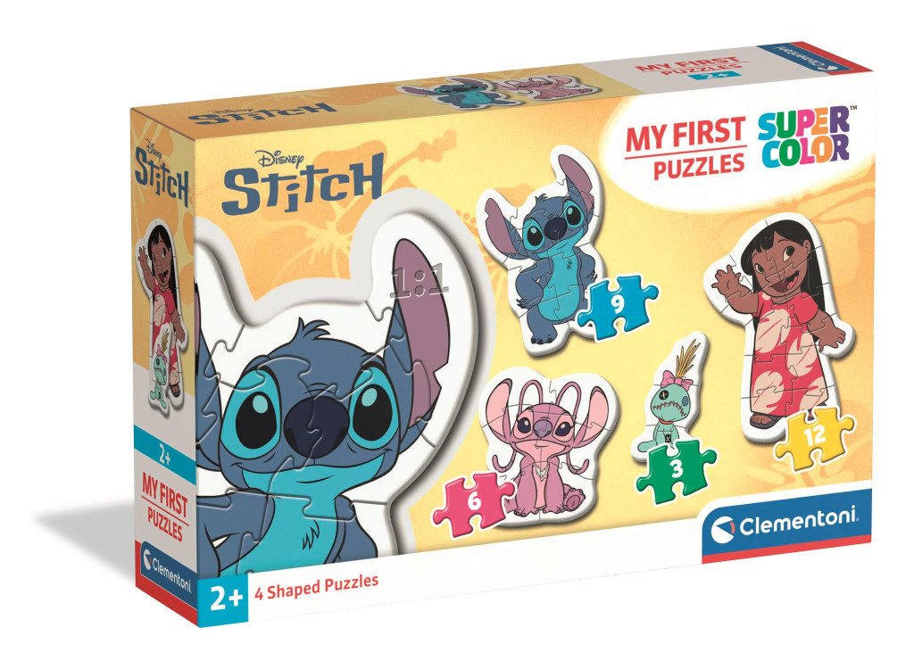 Disney Lilo και Stitch My First σε σχήμα μωρού puzzle Clementoni
