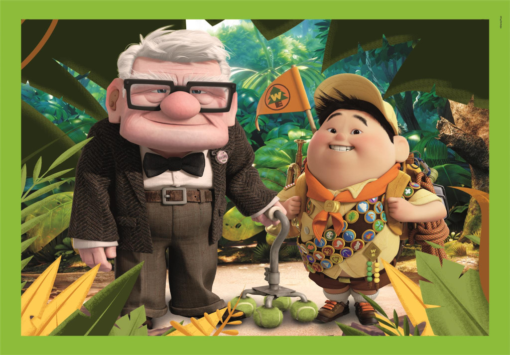 Alternative view of Disney Classics Pixar Σετ Puzzle 4 σε 1 (4 διαφορετικά Puzzle) Εκπαιδευτικό Puzzle Clementoni