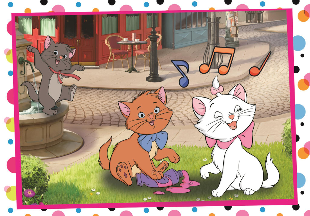 Alternative view of Disney Classics Love Σετ 2x60 τεμάχια puzzle Clementoni