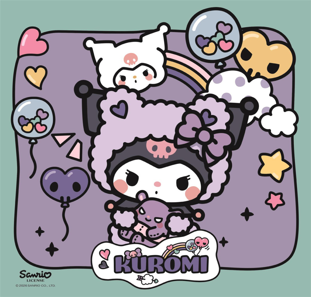 Alternative view of Hello Kitty Kuromi Puzzle Clementoni 3×48 Τεμαχίων