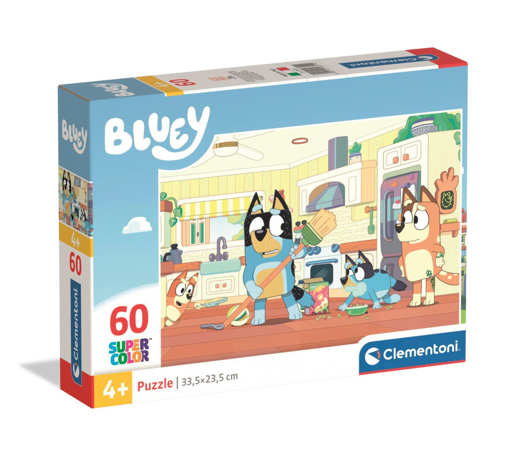 Bluey Cleaning 60 τεμάχια Clementoni puzzle
