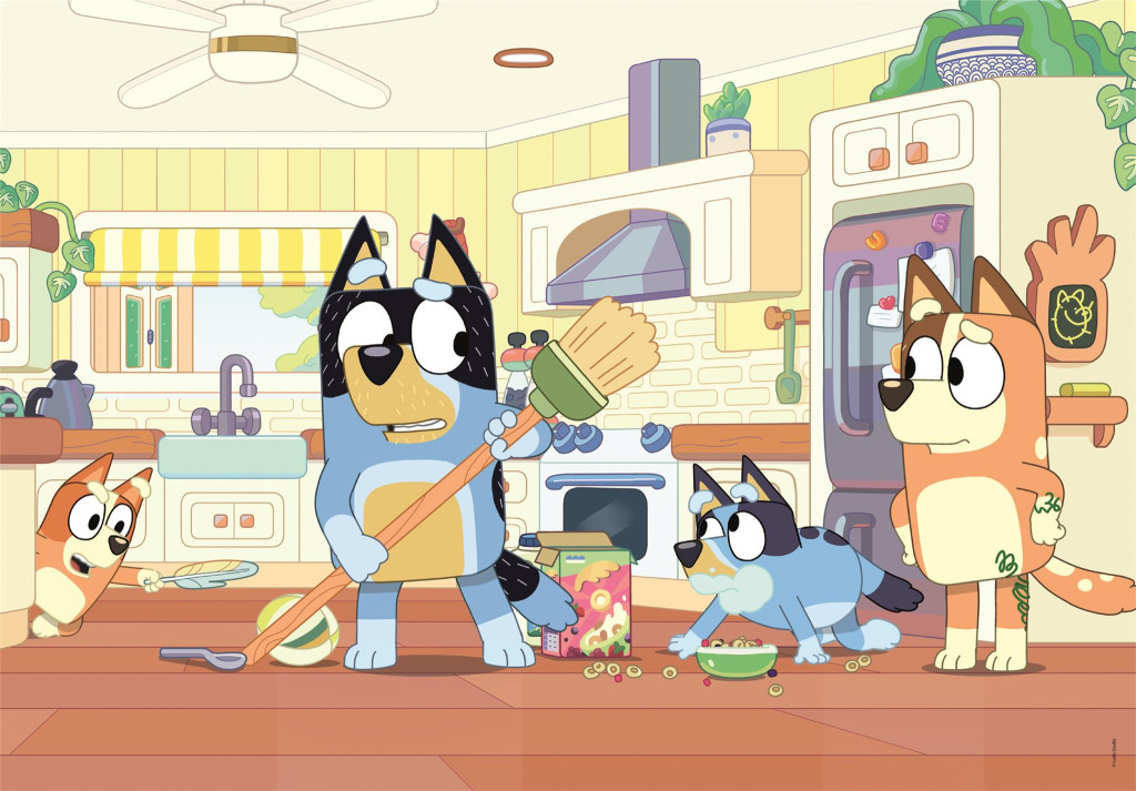 Alternative view of Bluey Cleaning 60 τεμάχια Clementoni puzzle