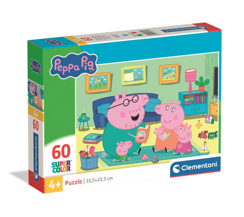 Peppa Pig Storytime 60 τεμάχια Clementoni puzzle