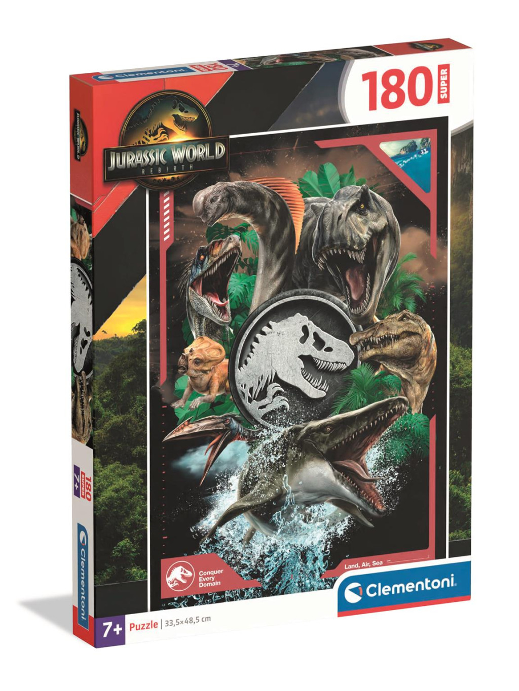Jurassic World Dominance 180 τεμάχια Clementoni puzzle