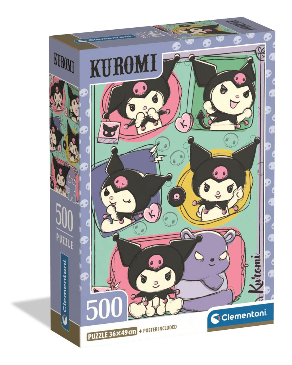 Hello Kitty Kuromi 500 τεμάχια Puzzle Συμπαγούς Συσκευασίας Clementoni