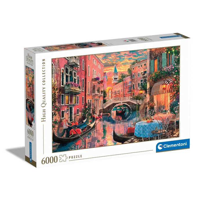 Cities Evening Sunset Venice 6000 Τεμάχια puzzle Clementoni