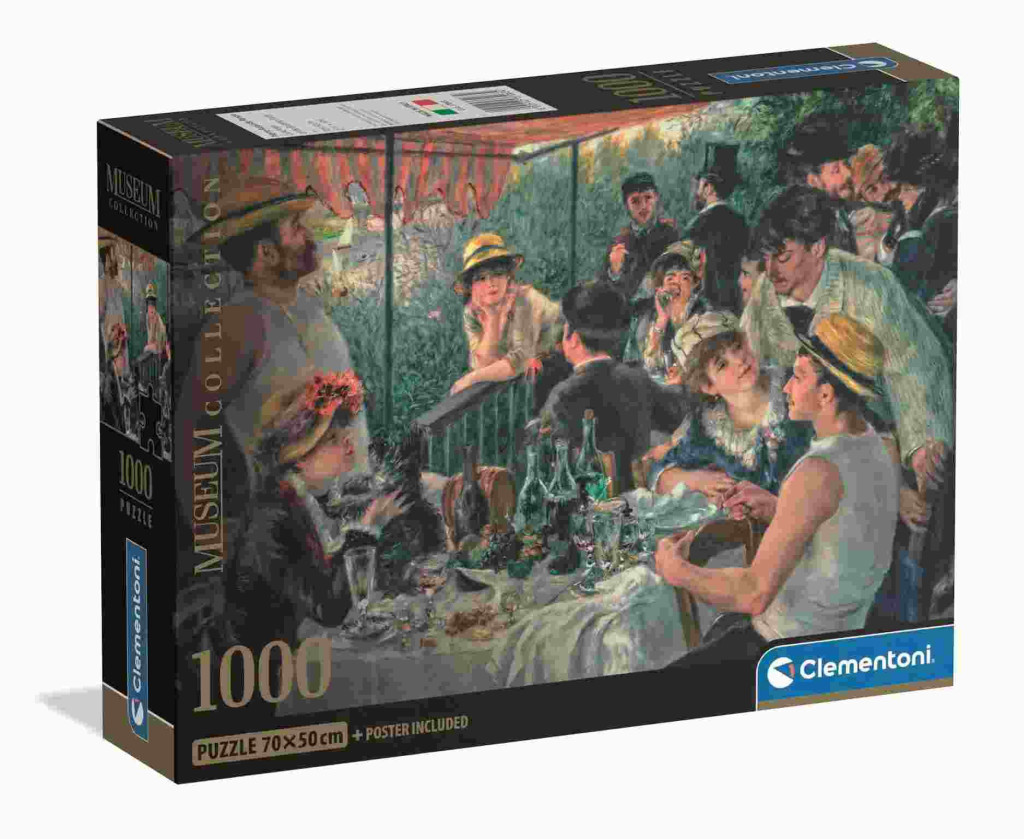 Art Renoir Luncheon of the Boating Party 1000 Τεμάχια puzzle Clementoni