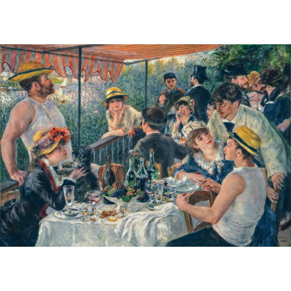 Alternative view of Art Renoir Luncheon of the Boating Party 1000 Τεμάχια puzzle Clementoni