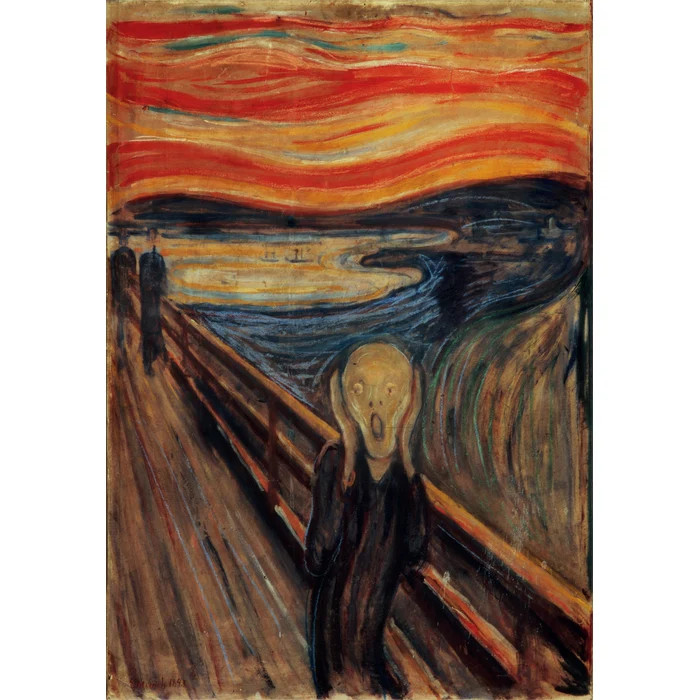 Alternative view of Art Munch The Scream 1000 Τεμάχια Puzzle Συμπαγούς Σχεδιασμού Clementoni