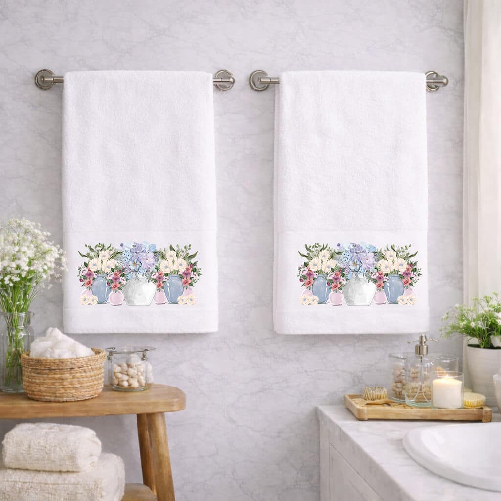 Πετσέτες Σετ 2 τεμ. Προσώπου  Evelyn White