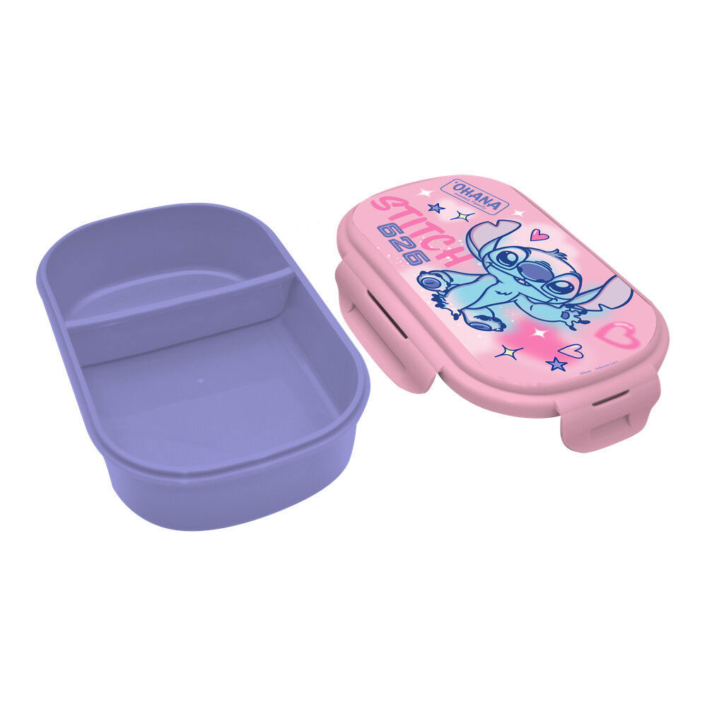 Alternative view of Disney Lilo and Stitch This World Lunch Box για Σχολείο με Μαχαιροπίρουνα