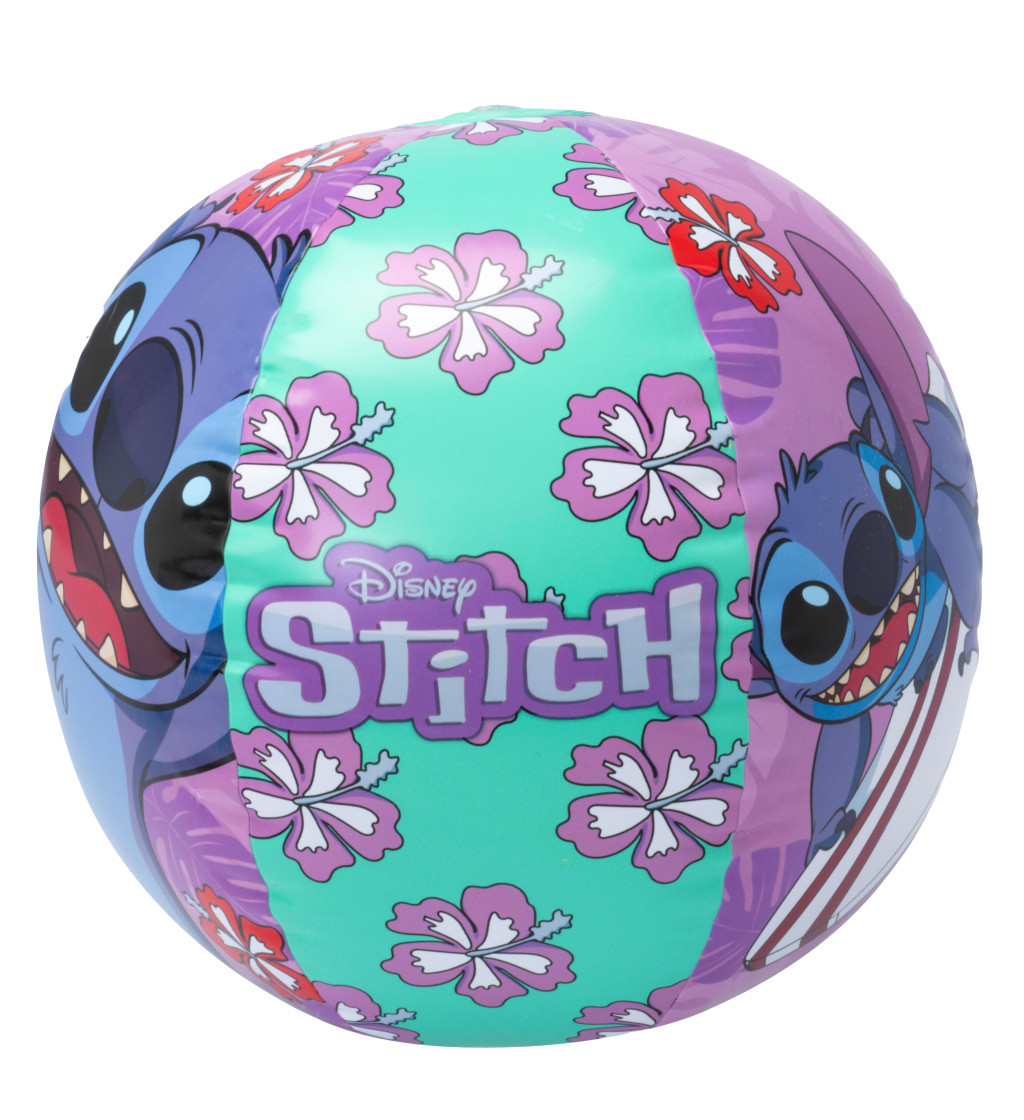 Disney Lilo and Stitch Hawaiian Παιδική Μπάλα Θαλάσσης για Πισίνα & Θάλασσα 30 cm