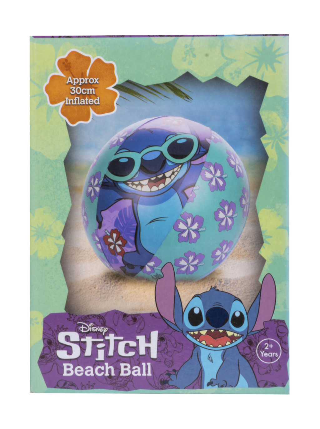 Alternative view of Disney Lilo and Stitch Hawaiian Παιδική Μπάλα Θαλάσσης για Πισίνα & Θάλασσα 30 cm