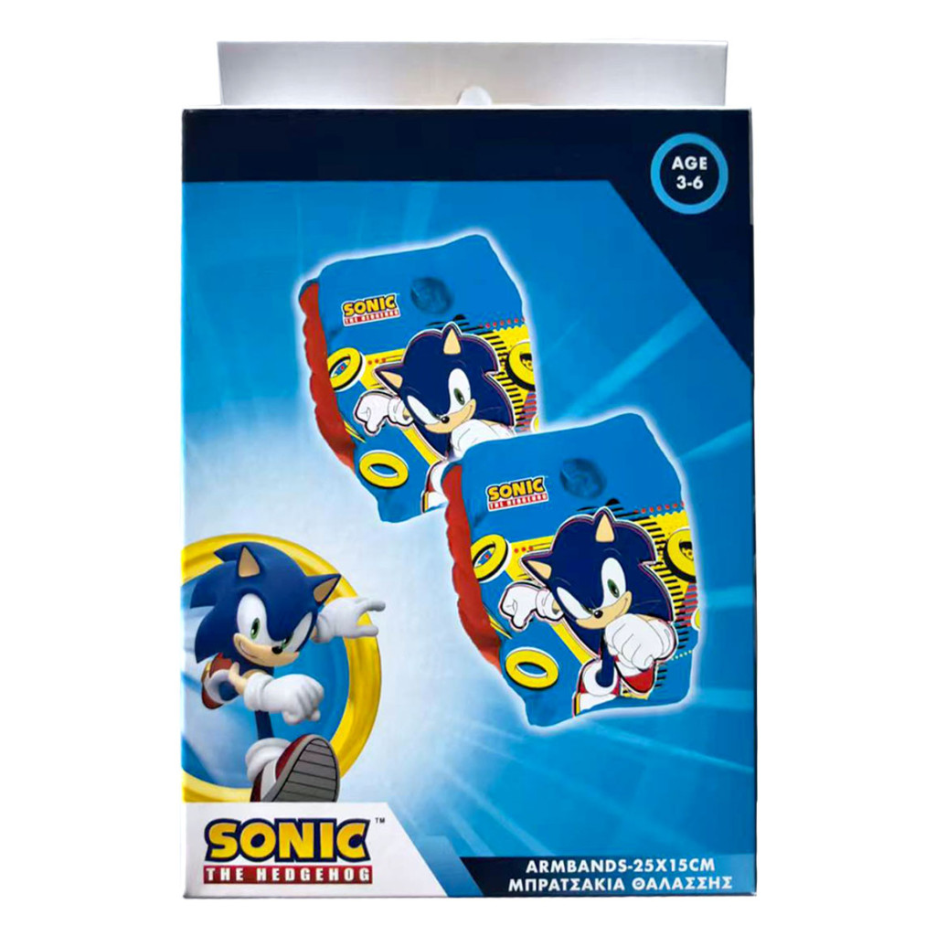 Alternative view of Sonic the Hedgehog Ring Μπρατσάκια Κολύμβησης 25×15 cm