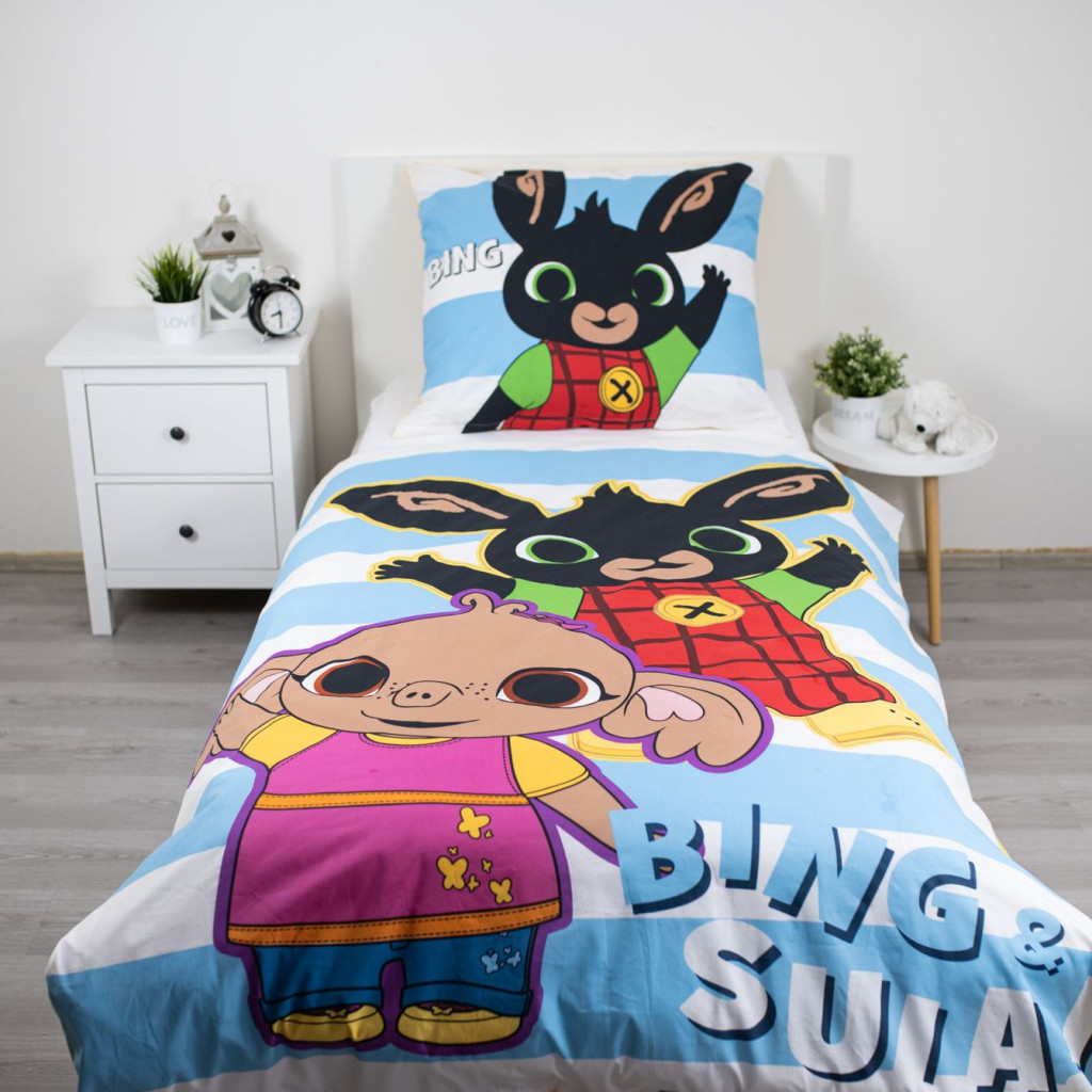 Alternative view of Bing Sula bedding Σετ Παπλωματοθήκη 140x200 εκ. με Μαξιλαροθήκη 70x90 εκ. 100% Βαμβάκι