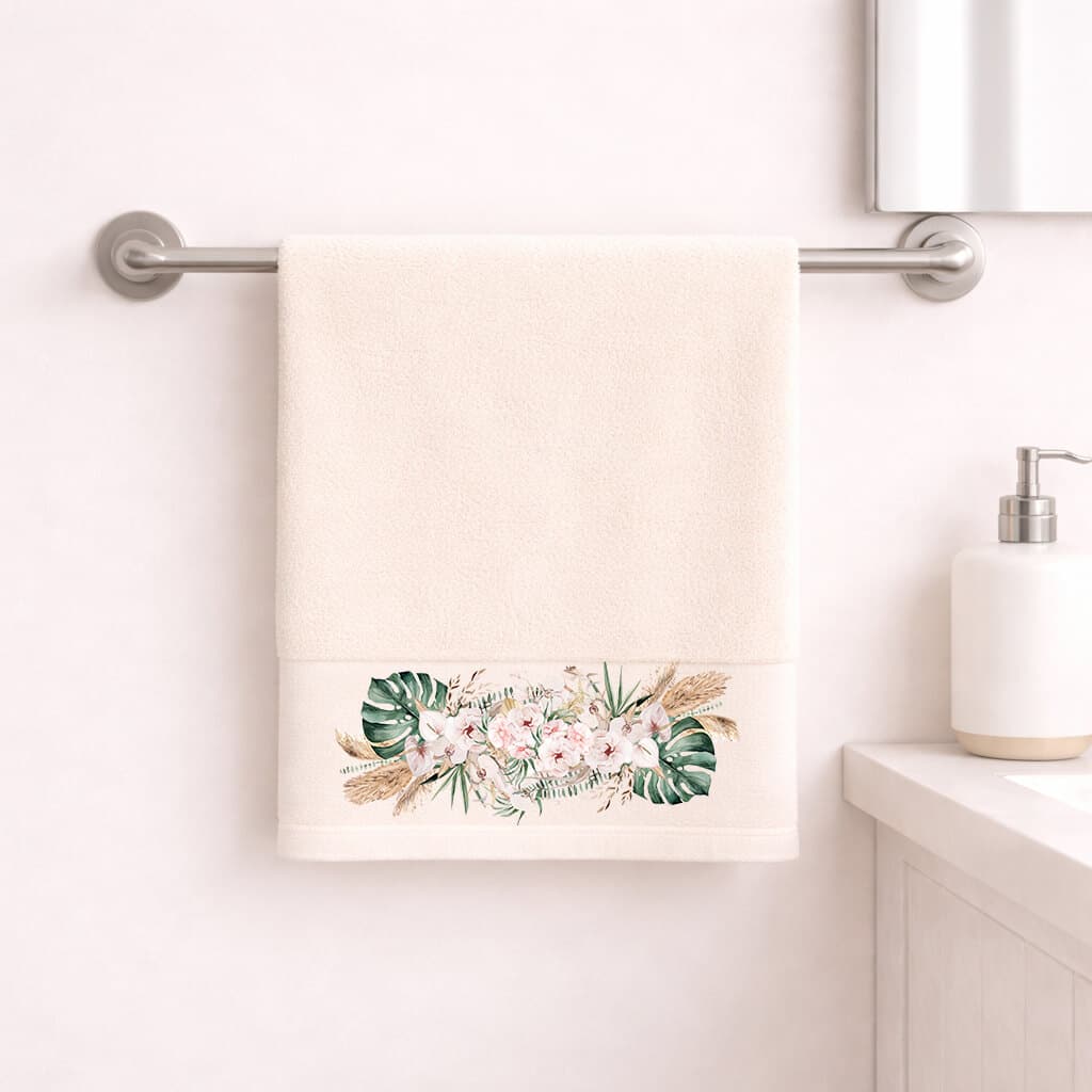 Πετσέτα Προσώπου 50×90 Boho Ecru