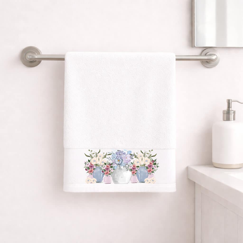 Πετσέτα Προσώπου 50×90 Evelyn White