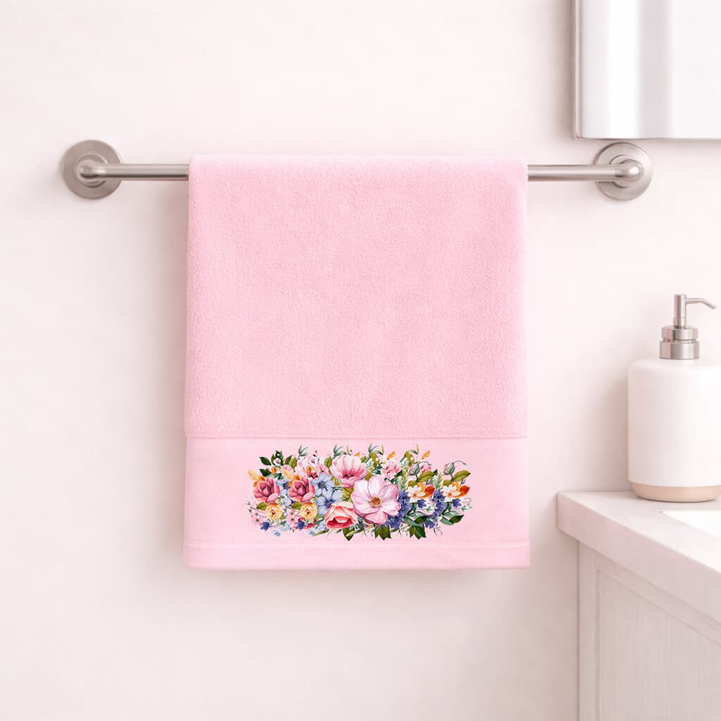 Πετσέτα Προσώπου 50×90 Rosie Dusty Rose