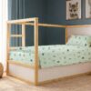 Παπλωματοθήκη Εμπριμέ kids Bear's Playtime 593 160X240 Mint 100% Cotton
