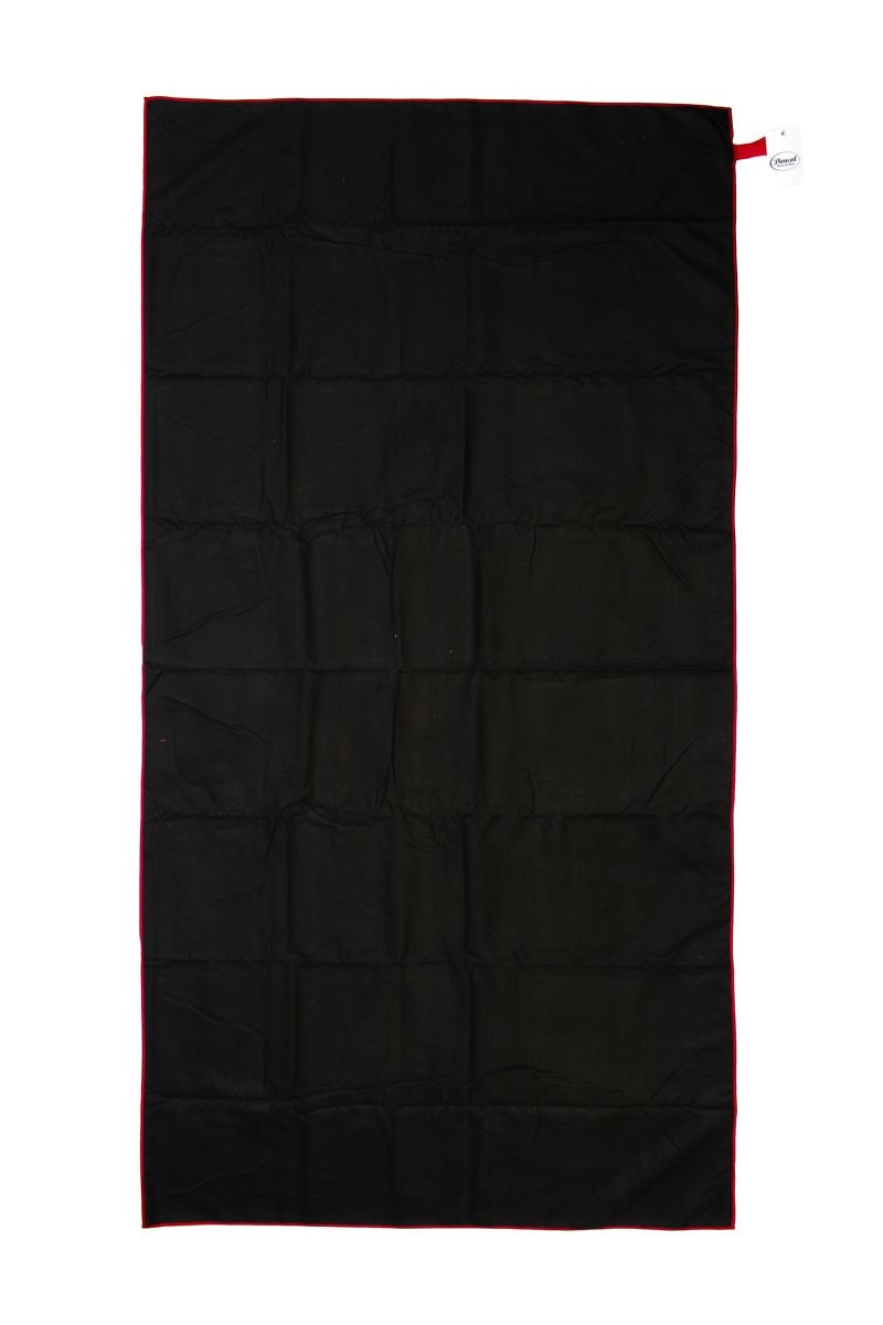 Πετσέτα Θαλάσσης Quick Dry 80x160 Black-Bordeaux 90/10 Polyester/Polyamide