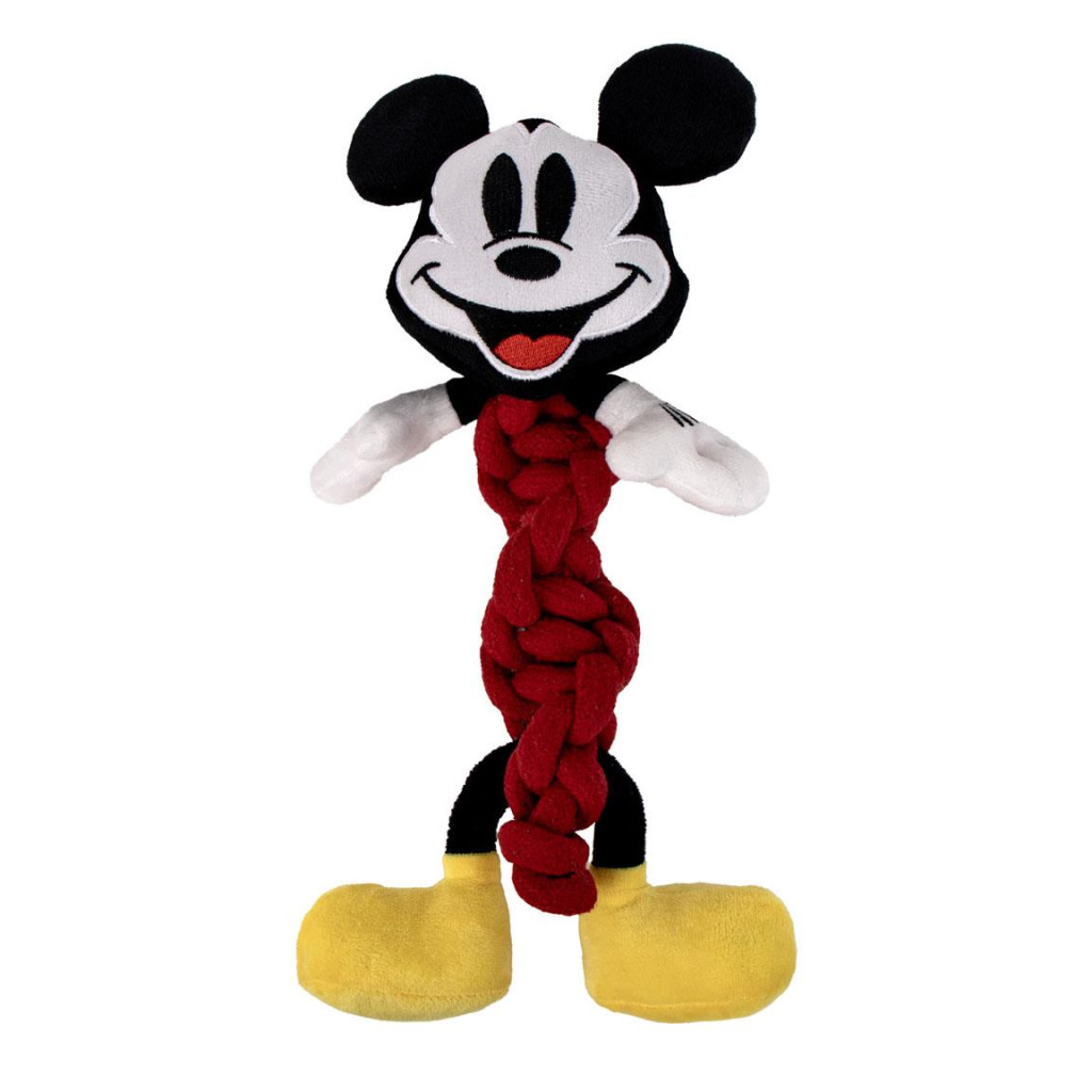 Disney Mickey Smile Παιχνίδι Σκύλου με Σχοινί και Ήχο 27 εκ