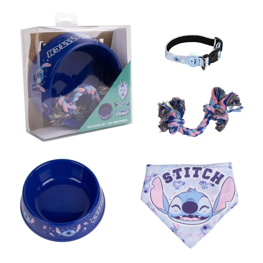 Disney Lilo and Stitch Fun Σετ Δώρου για Κατοικίδια 4 Τεμαχίων
