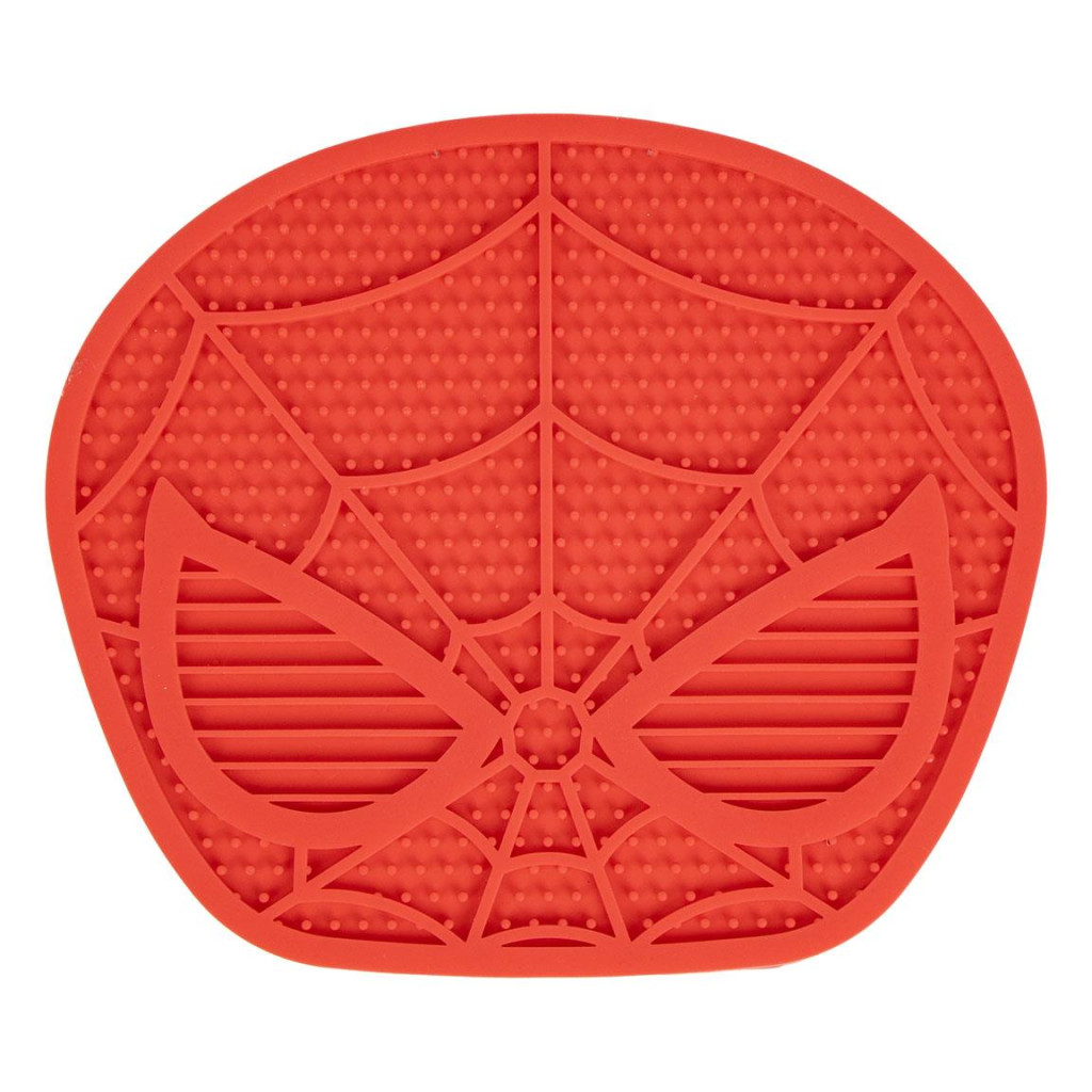 Spiderman Red Χαλάκι Σιλικόνης για Αργή Σίτιση Σκύλων και Γατών 21 εκ