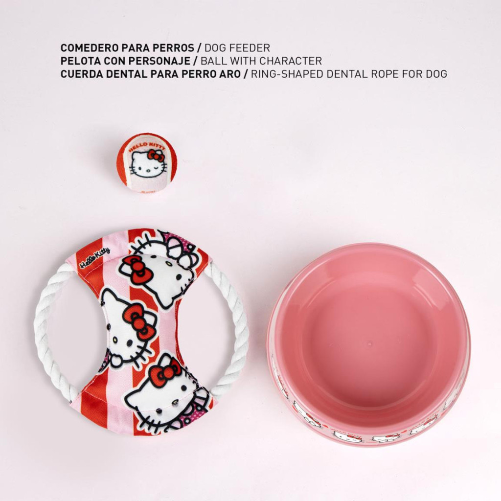 Alternative view of Hello Kitty Pink Σετ Δώρου για Κατοικίδια 3 Τεμαχίων