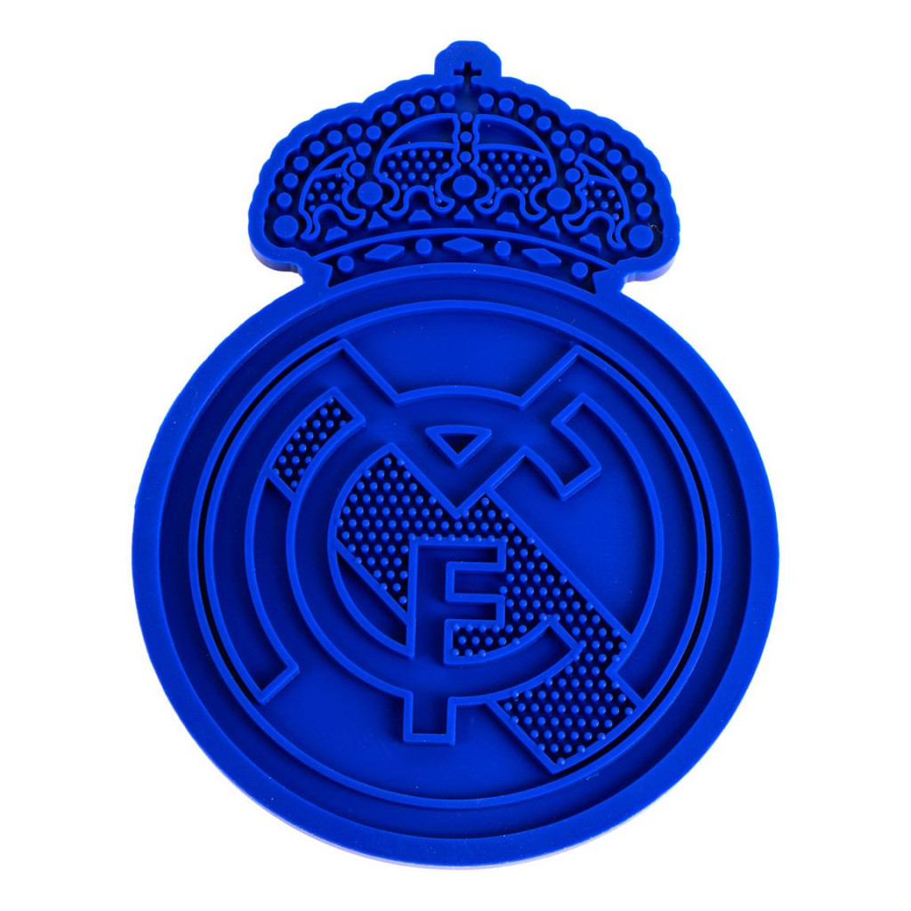 Real Madrid Blue Real Madrid Σιλικονούχο Mat Σίτισης για Σκύλο  23 cm