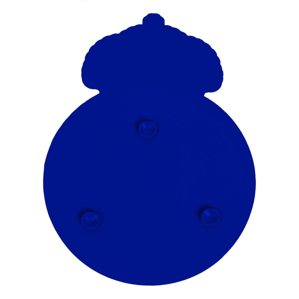 Alternative view of Real Madrid Blue Real Madrid Σιλικονούχο Mat Σίτισης για Σκύλο  23 cm