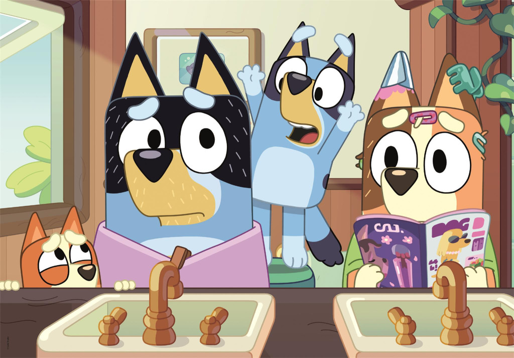 Alternative view of Bluey Home Fun 30 τεμάχια Clementoni puzzle