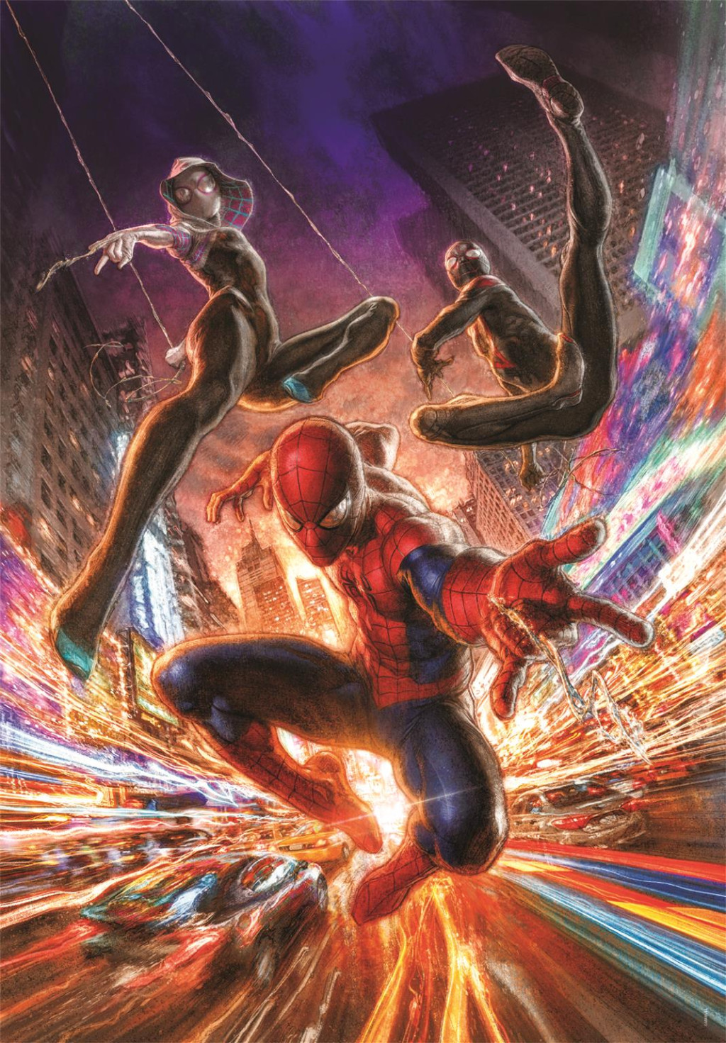 Alternative view of Spiderman Multiverse Action 300 τεμάχια Clementoni puzzle
