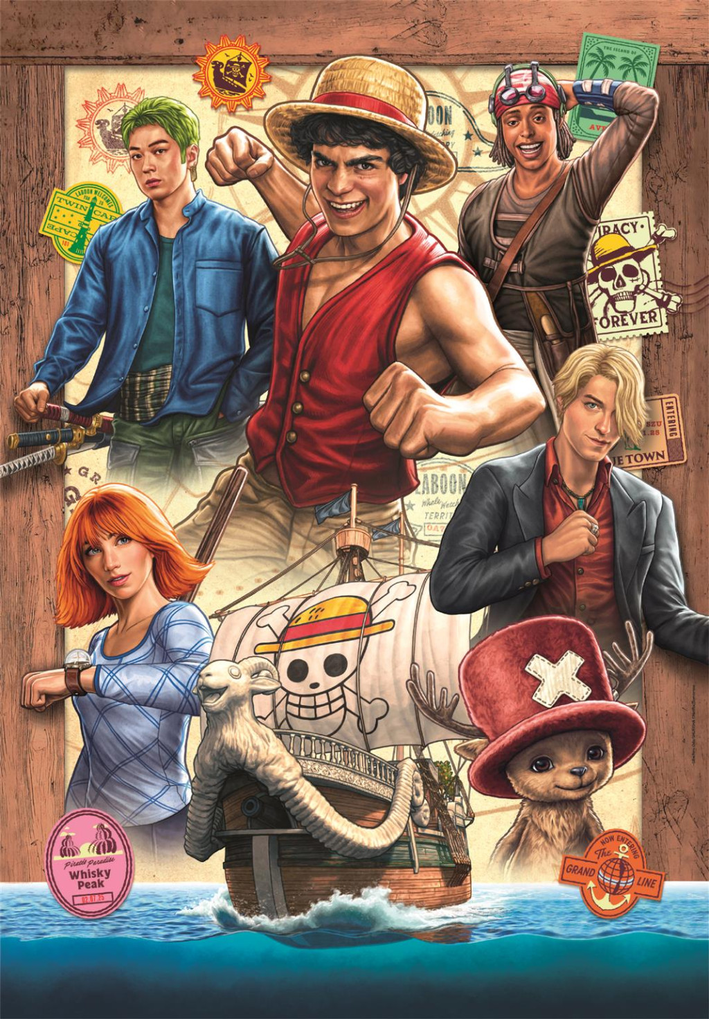 Alternative view of One τεμάχια Treasure Hunt 300 τεμάχια Clementoni puzzle